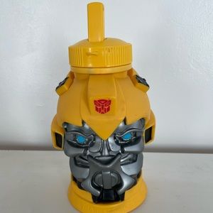 Universal Studios Transformers The Ride 3D Bumblebee Sipper Cup Bottle